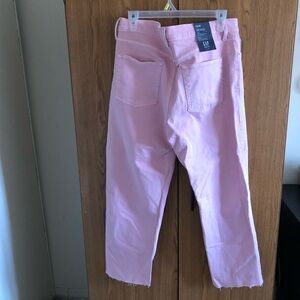 Gap NEW women pink Denim jeans ankle